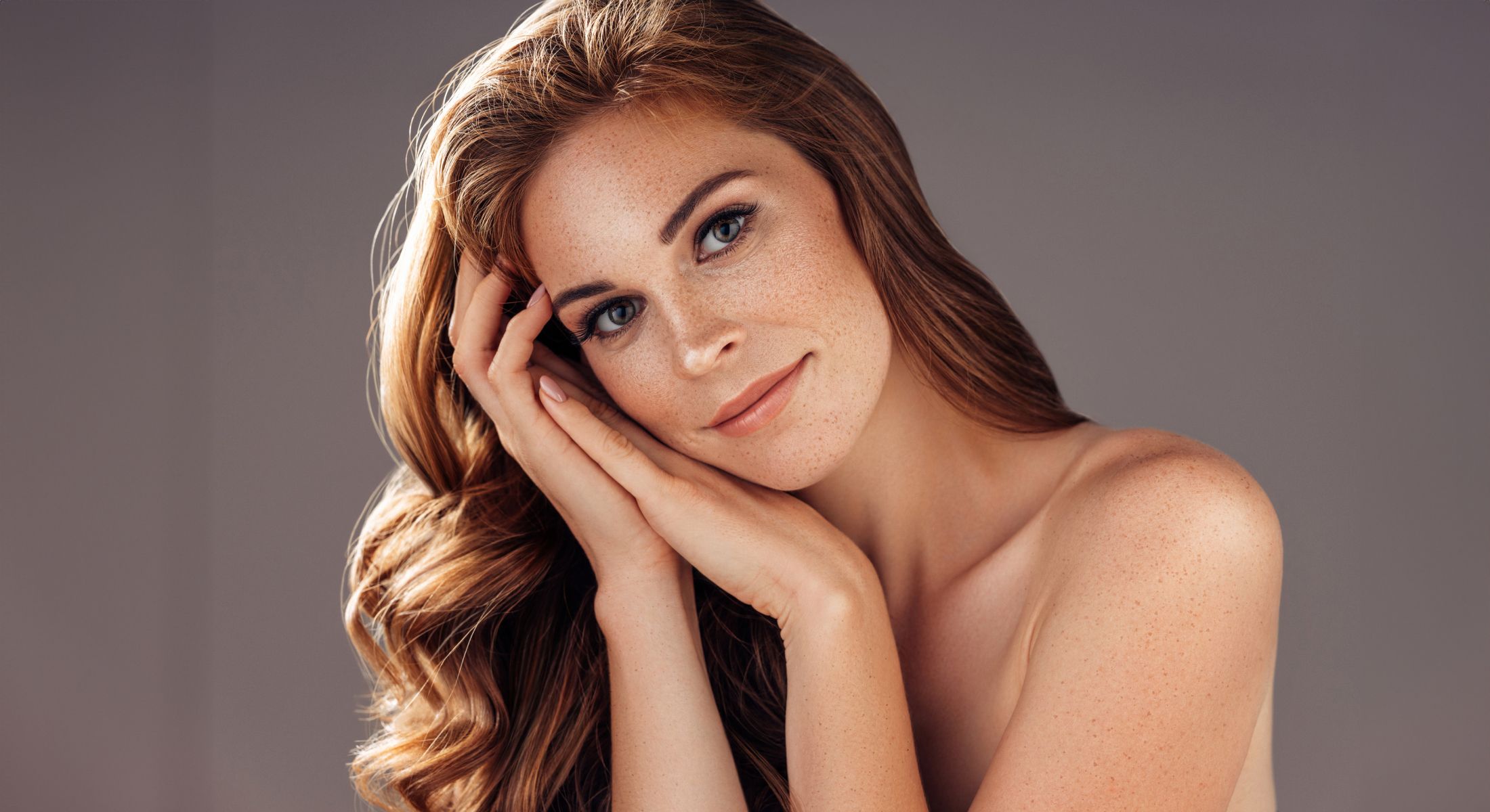 Mt Pleasant med spa model with brown hair